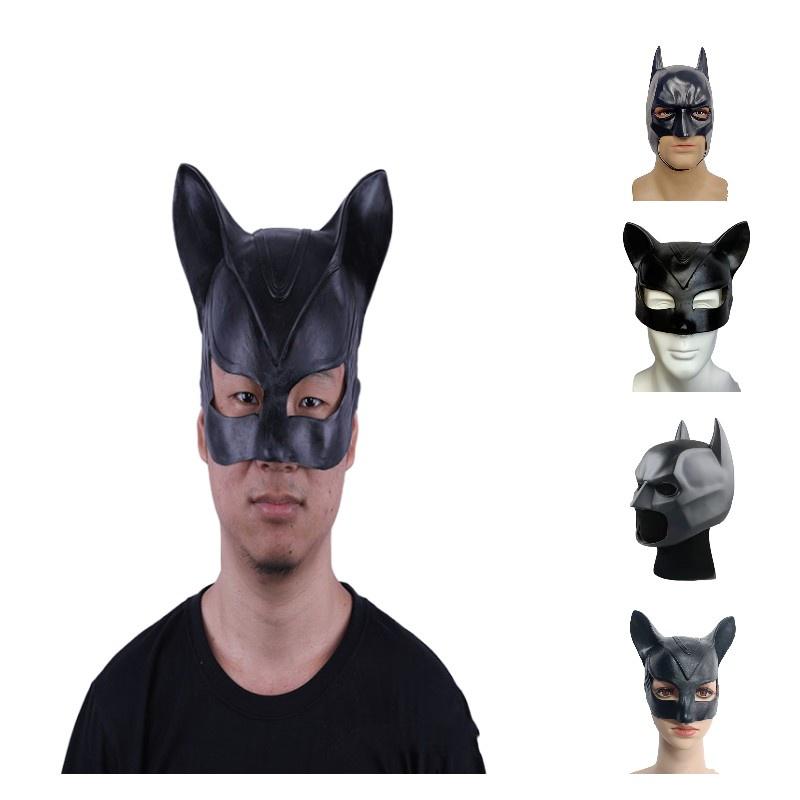 Maska Pvc Batman do Cosplayu Mroczny Rycerz Powstaje Liga Sprawiedliwości Rekwizyt na Imprezę