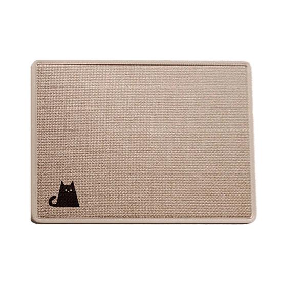 Entrance Door Mat, Absorbent Bathroom Mat, Linen Floor Rug, Anti-Slip Washable Door Mat for Home Kitchen Entryway A