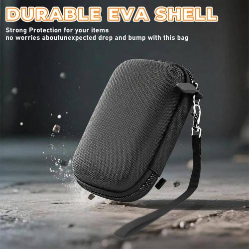 MUMING Protective Carrying Case Compatible with Yamaha TDM-710GL/TDM-700G and KORG TM-60/TM-50 Tuner/Metronomes (Black)