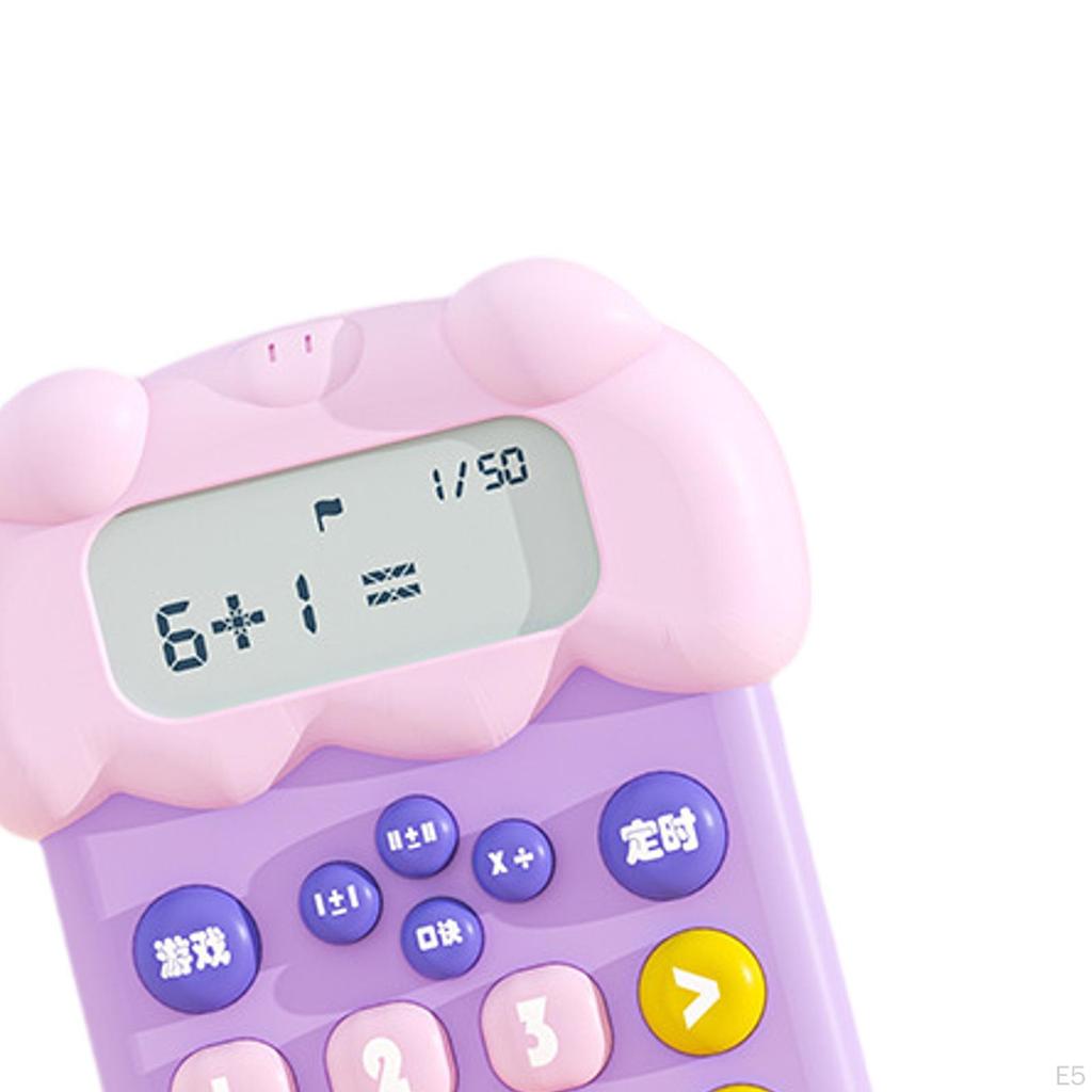 Animal Mechanical Calculator Teaching Aids Dinosaur Shaped for Boys Girls Kids