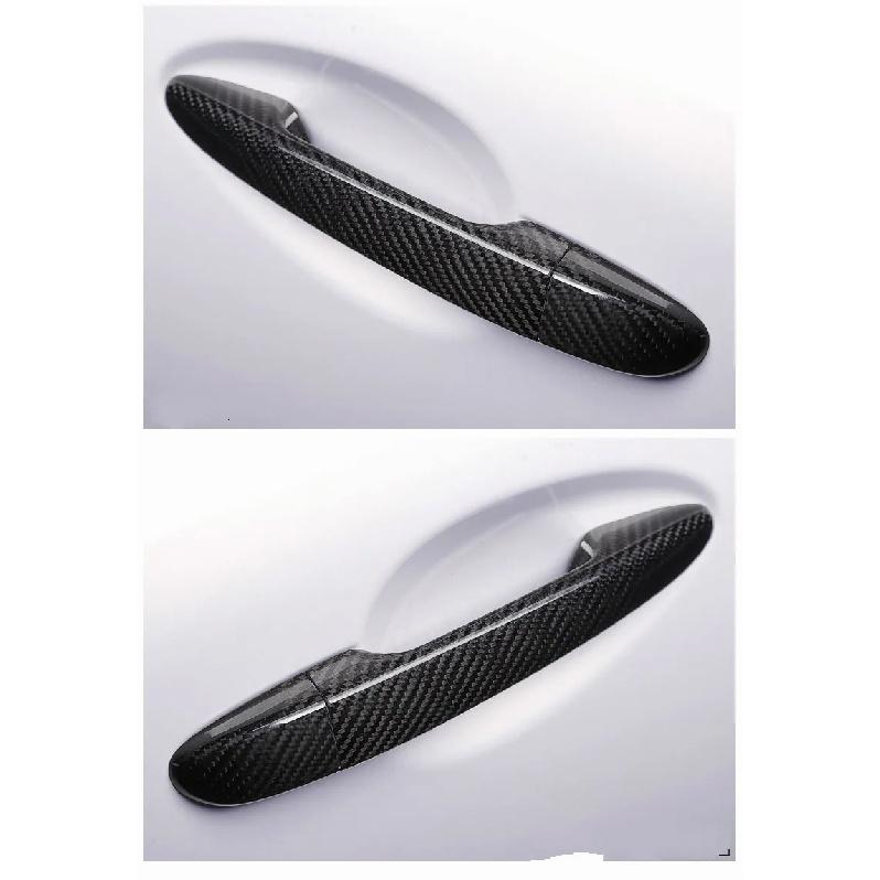 Right Hand Drive For Mazda 2 2008- Mazda 3 2010- Mazda 6 2007 -  Carbon Fiber Car Door Handle Cover Car Accessories