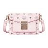 Patricia Visetos Monogram Canvas Leather Accordion Crossbody Shoulder Mini Bag Women Bags Cherry-Blossom-Pink MWRAAPA03QH001
