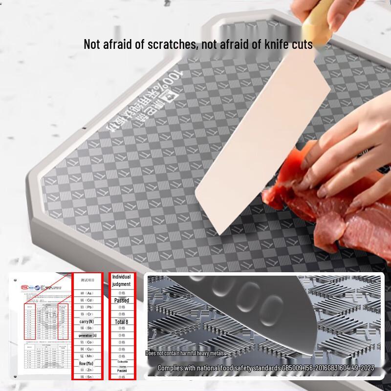 KOBACH Pure Titanium Double-Sided Antibacterial Cutting Board