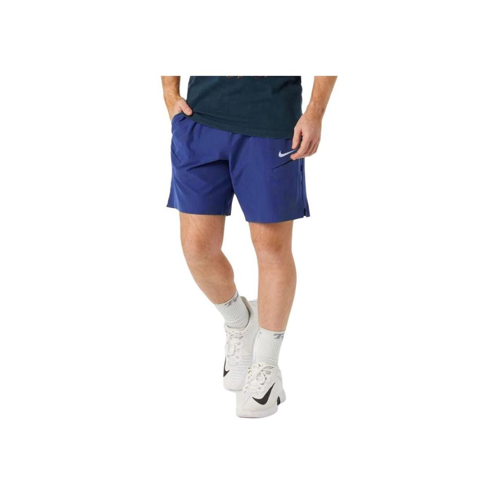 Nike Dri-Fit Roland Garros Quick-Dry Fashion Soft Sports Casual Shorts Men Shorts Anan-Blue FZ6938-539