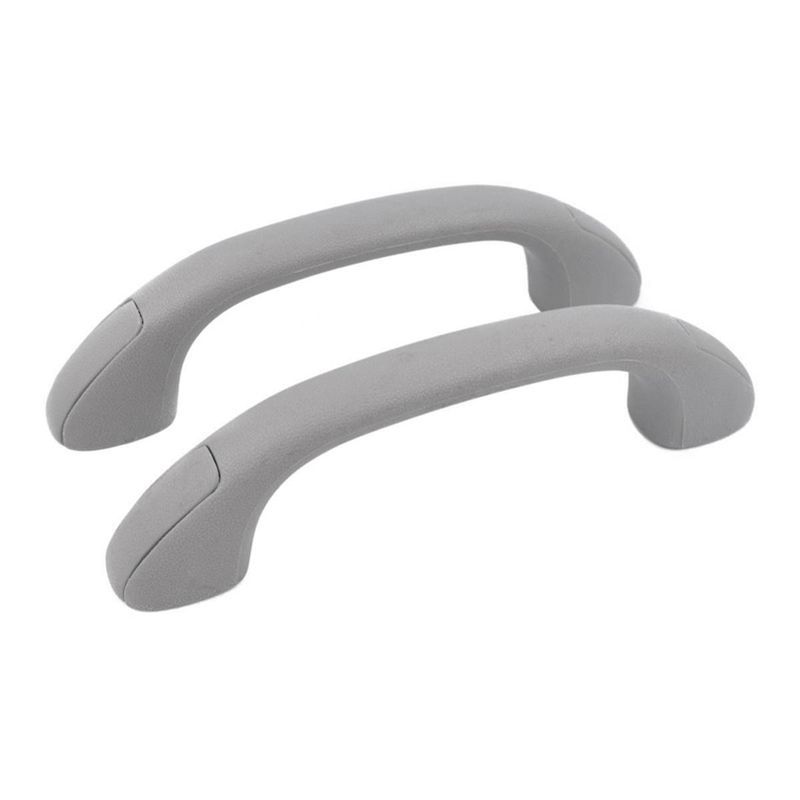 AA92-1 Pair Roof Grab Grip Handle Grey 74611-0K040-A0 Fits For Toyota Hilux Vigo SR Pickup 2004-2015 Replacement