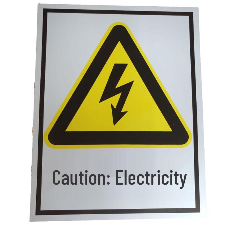 PVC Electrical Hazard Safety Sign