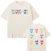 TWICE Mascot Lovelys T-Shirt Girl Group Summer New Style Lovelys Tees 100%Cotton High Quality Cute Round Neck Tee