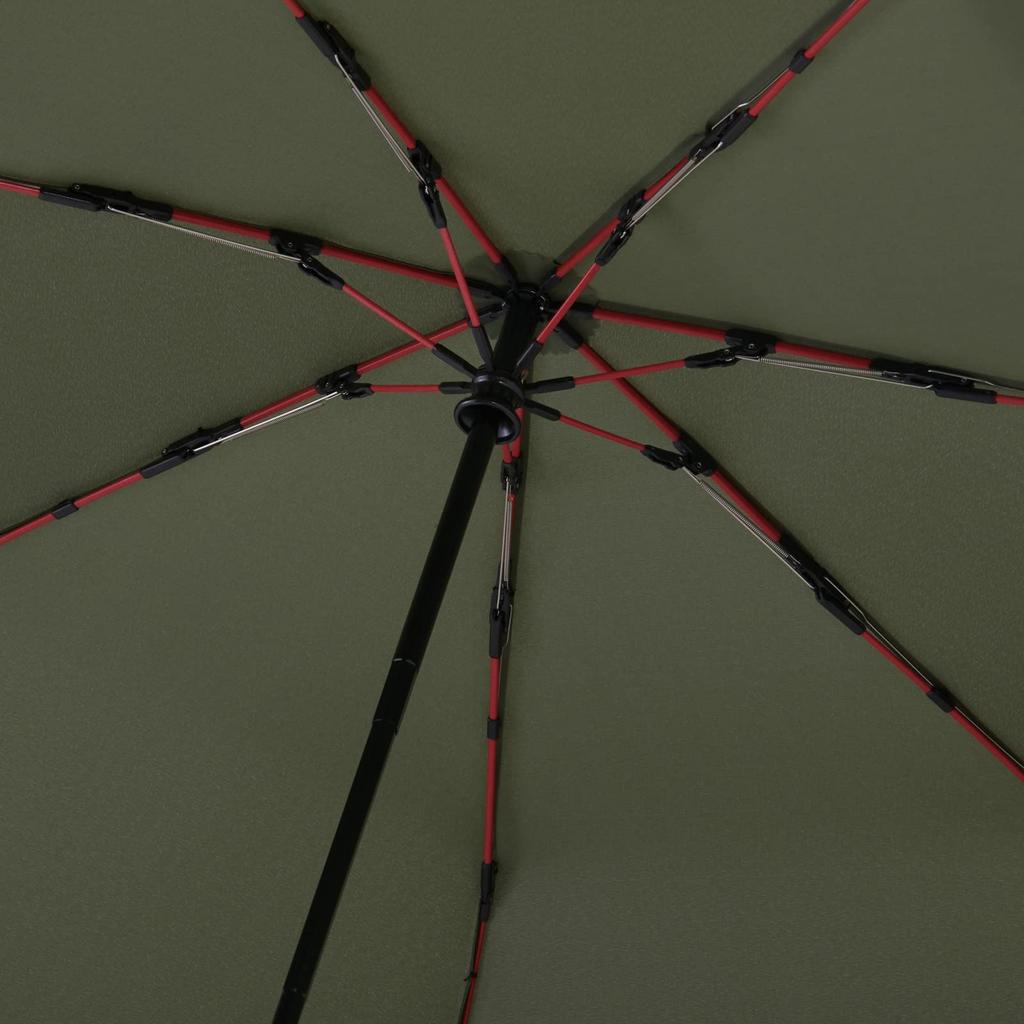 Mabu Folding Umbrella Windproof 7 Ribs Automatic Opening and Closing Fiberglass 60cm Ribs Durable Khaki Umbrella Stylish Popular Parasol Ladies Rain