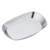 Fall-resistant Snack Plate 304 Stainless Steel Salad Tray Food Serving Dishes  Restaurant