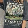Protect Our National Parks Yosemite Shirt, Comfort Colors Retro Nature Graphic Tee, Vintage California Tshirt, Mountain Adventure Top