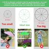 360 Degree Adjustable Garden Umbrella Shade Flowers Protection Umbrella  for Outdoor Plants