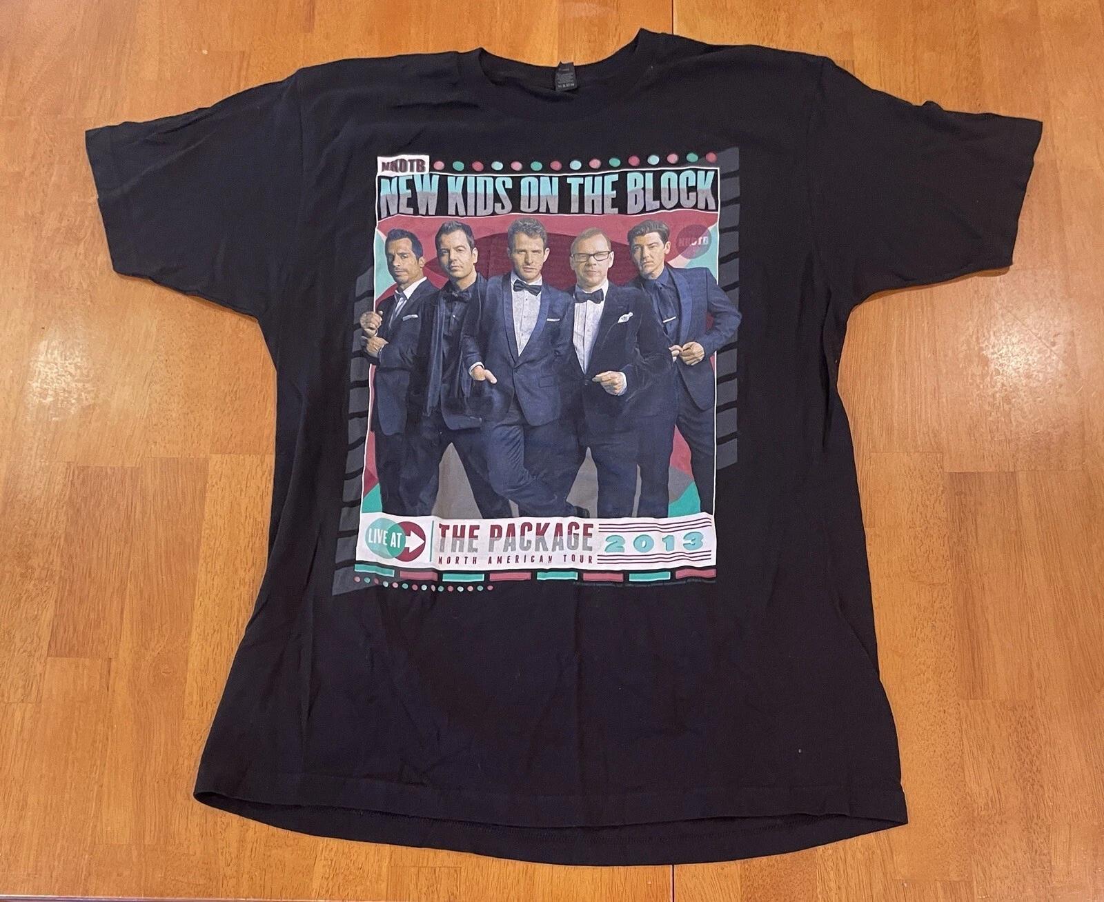 New Kids On The Block 2013 Tour Shirt Large NKOTB 4XL