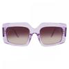 Just Cavalli Brown Rectangular Ladies Sunglasses Sjc020v 06sc 54 Multi