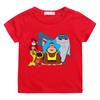 Zig und Sharko Manga Kleidung T-Shirt Punk Vielseitig Sommer Cartoon Hoodie Ärmel 100% Baumwolle Camisetas Lässig Hohe Qualität Anime T-Shirt