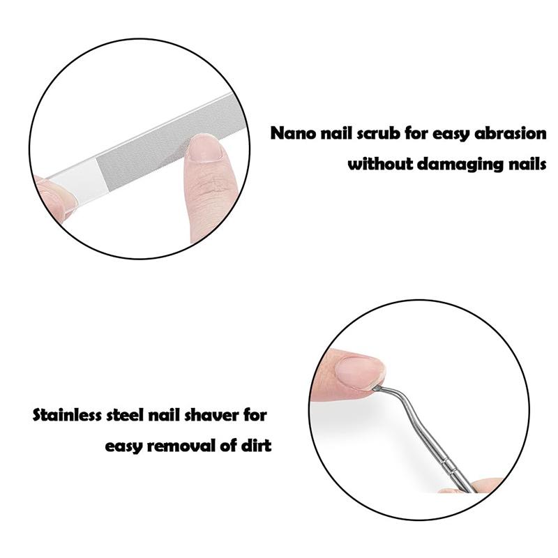 Slanted Nail Clipper Oblique Blade Ingrown Toenail Clipper Anti-Splash Wide Jaw Opening Hard Nails Curved Blade Manicure Tools