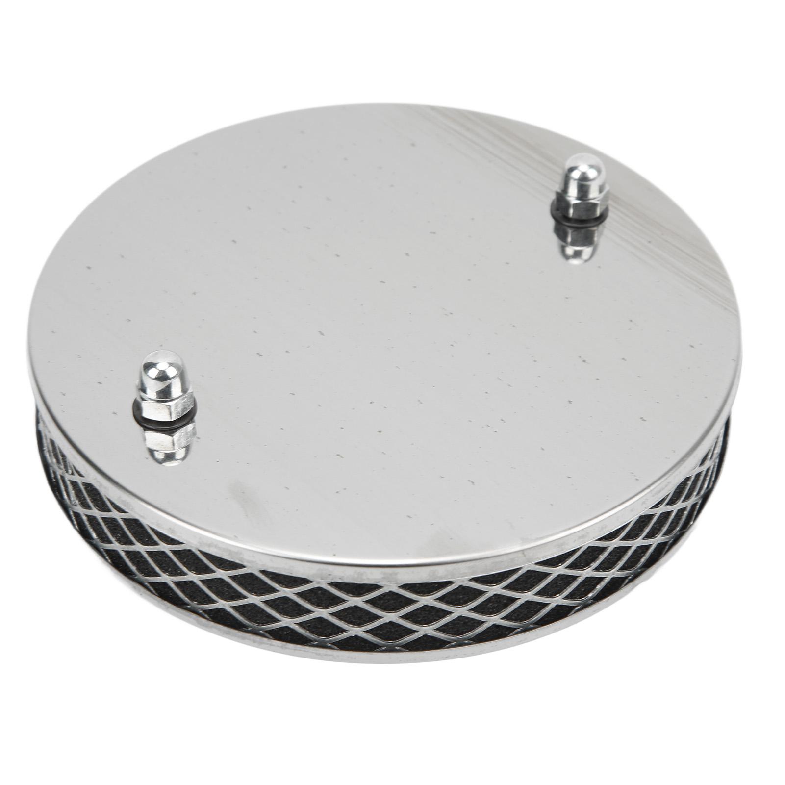 

14x3cm High Flow Air Filter Chrome Metal Replacement for SU HS2 1¼ Inch Carburettor