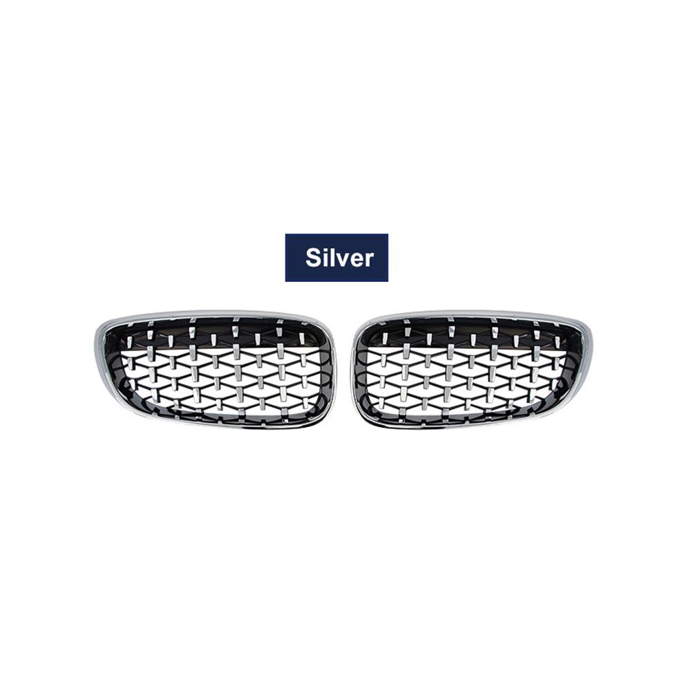 Pár přední mřížka chromová diamantová ledvinka pro BMW řady 3 GT F34 Gran Turismo 328i 330i 335i 340i 2012- Meteor