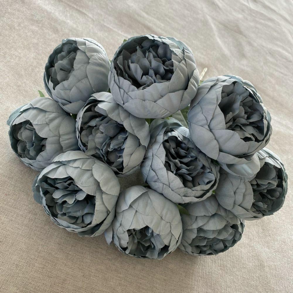 

Floral Art Artificial Peonies Flower Flower Arrangement 10 Heads Peonies Flower Hotel 16