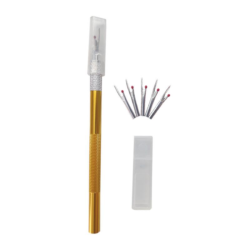 

5 Pcs Metal Wire Stripper Set With Replacement Blades Aluminum Alloy Handle Set New Durable High Carbon Steel Wire Stripper Set
