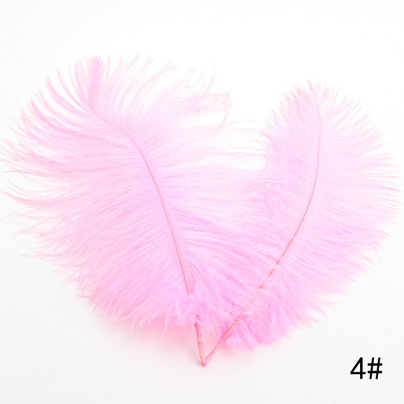 High Quality Ostrich Hair 35-40Cm Multi-Colored Decorative Feathers, Stage Room Flower Arrangement Feathers
