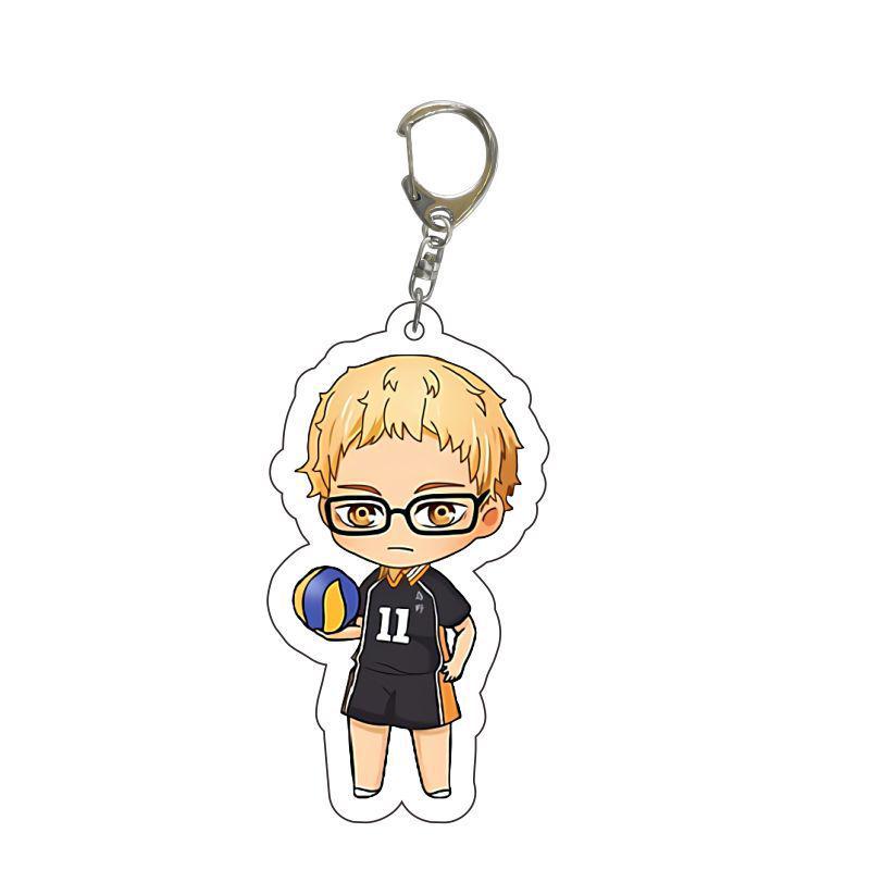Haikyuu!! Schlüsselanhänger aus Acryl: Hinata Shoyo & Kageyama Anhänger