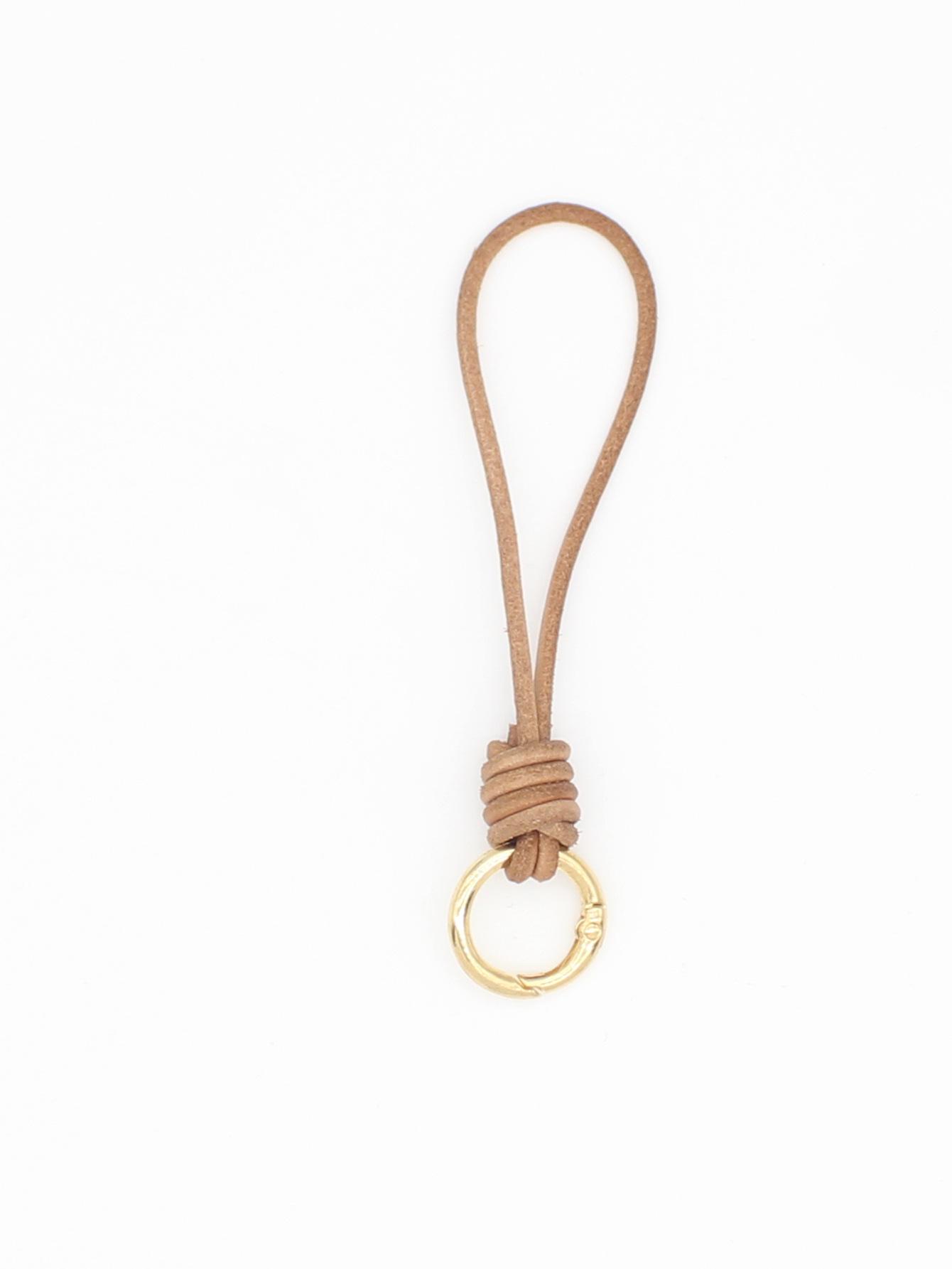 

DIY Cowhide Keychain Pendant: Creative Woven Wrist Rope & Car Ornament Accessory