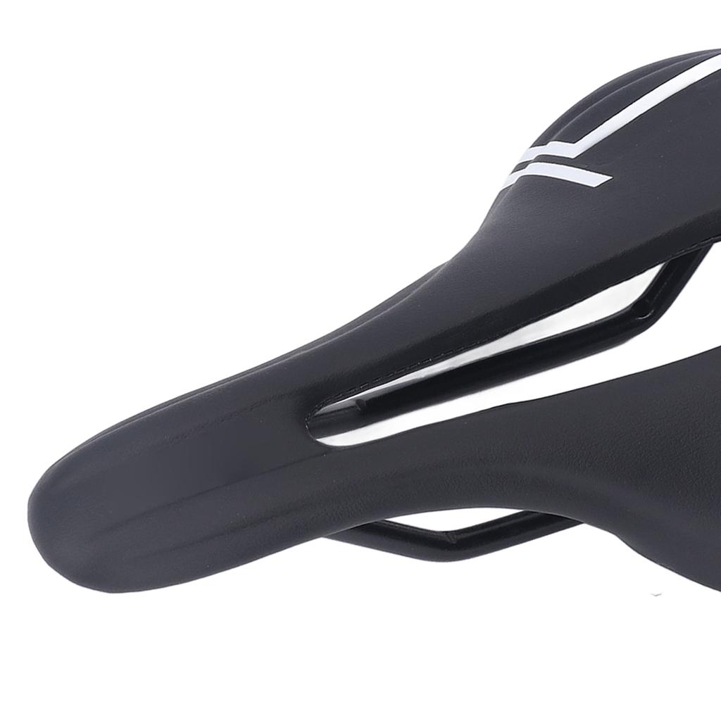 Mountain Bike Saddle Cushion Microfib  PU Lth  Hollow Brthable for Road Riding