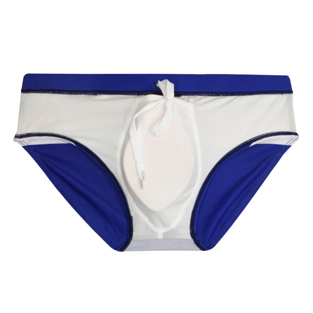Men's Fashion Pride Day Swimming Briefs Low Waist Plus Size Summer Beach Wear
