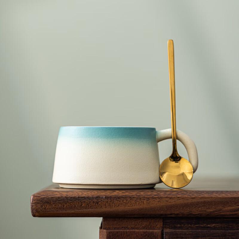 Kiln Glaze Ceramic Tea & Coffee Cup with Strainer