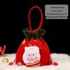 Green Edge Apple Bag - Snowman
