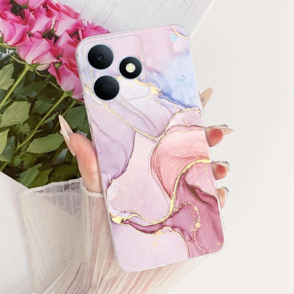 For Realme Note 80 4G Case RMX5388 Cute Cat Flowers Painted Cover Soft Silicone Case For Realme Note 80 Note80 Back Cover Fundas