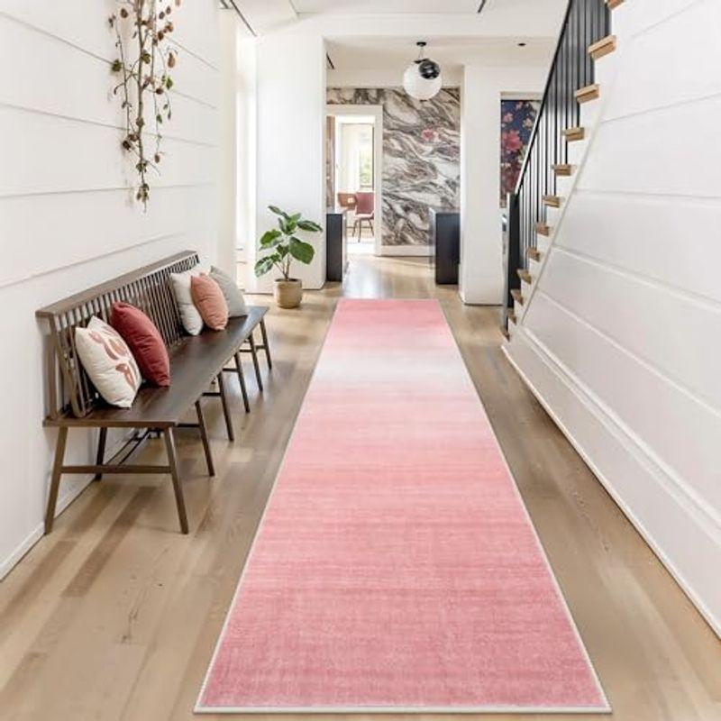 

VIAKAMA Color Checkered Carpet For Living Room And Bedroom, Extra-Long Fully Laid Thick And Soft Edge Rug Hallway Mat Home Decor 40X60CM (1.3X2FT