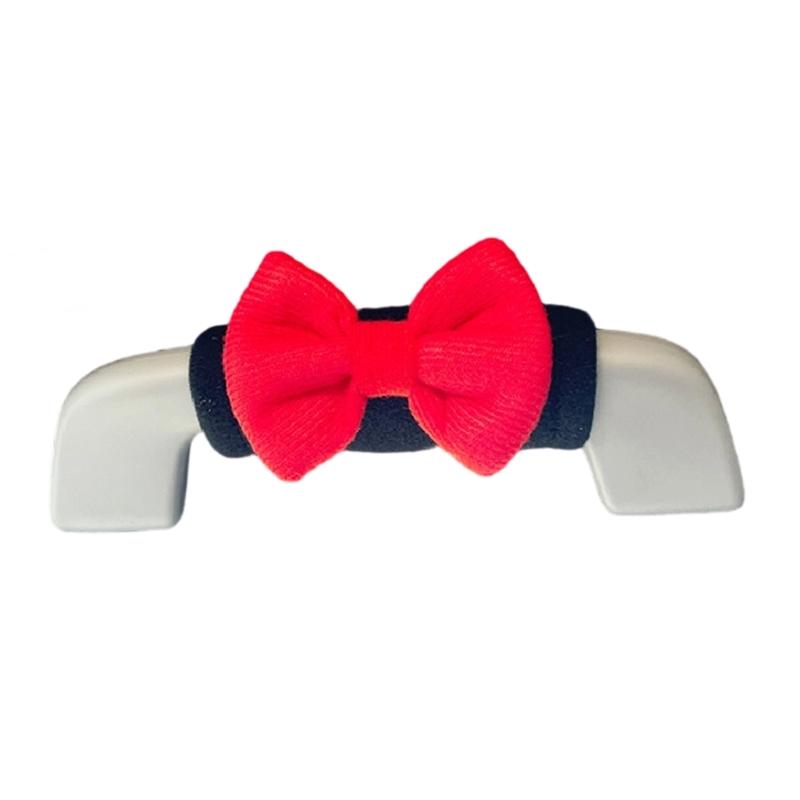 Easy to Install Anti Scratch Bowknot Car Roof Handle Cover Protector Fabric for Protection Against Wear and Tear