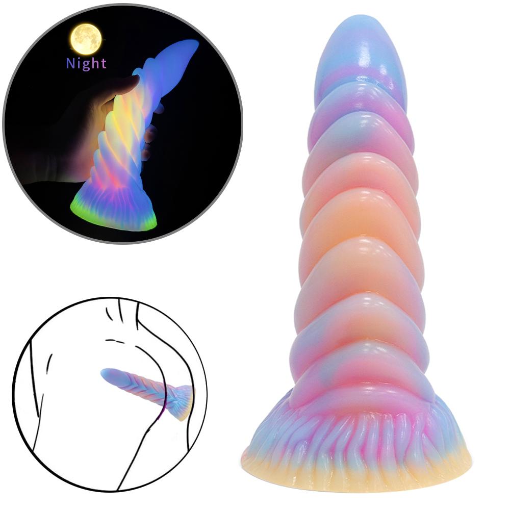 Silicone Anal Dildo Butt Plug G Spot Stimulator  Prostate Massager Anus Dilator Masturbation Dick Adult Sex Toys for Women Men