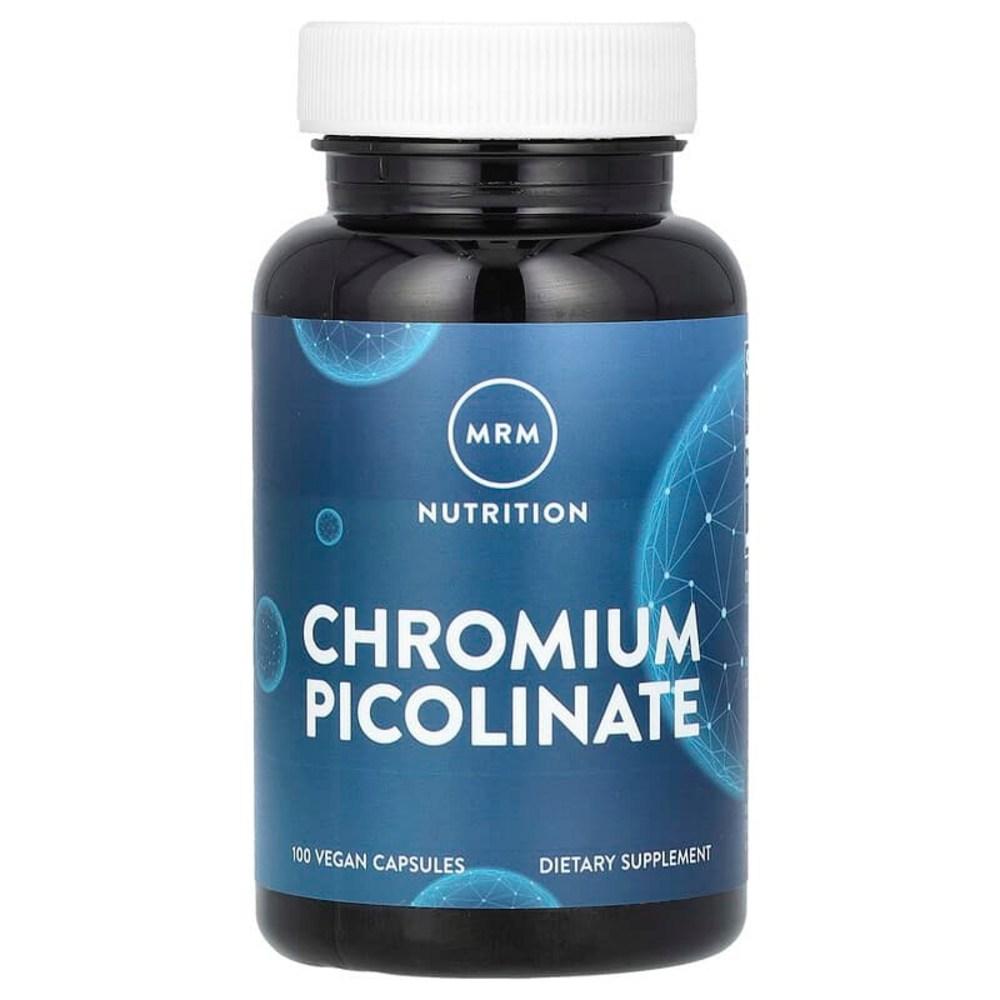 Nutrition MRM Chromium Picolinate Veggie Capsules 100 Tablets 200mcg per Capsule MRM-71301 1