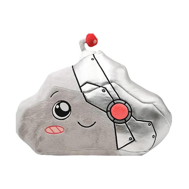 

Плюшевые игрушки Lankybox, механическая игрушка со светодиодом, толстая акула, роботы-коробки, куклы Stone 20*30cm