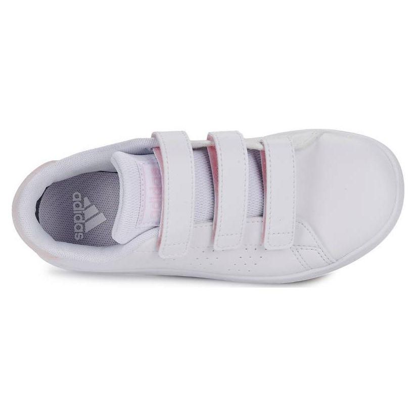 Adidas Non-Slip Durable Low-Top Kids Casual Shoes Kids Casual Shoes White Pink IG4256