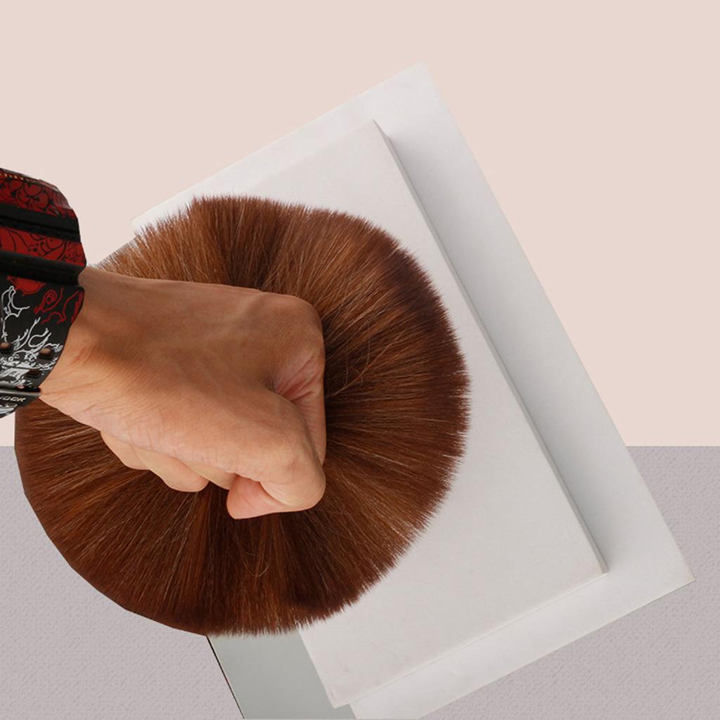 Barber Neck Duster Brush Soft Gentle Electroplating Process Professional Neck Cleaning Brush