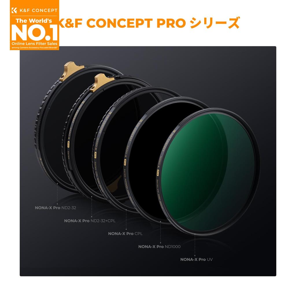 CONCEPT 67mm CPL Variable ND Brass Flare and Ghost No Color Nano No Vignetting Pro K&F ND2-32 & Filter, 2-in-1, Multi-Function Filter, Construction,