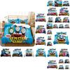 High-quality Thomas Cartoon Digital Print Bedding Set Flower Pattern Suitable For 1.8m Bed