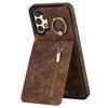 For Samsung Galaxy A13 5G/A13 4G RFID Blocking Kickstand Case Retro PU+TPU Wallet Phone Cover