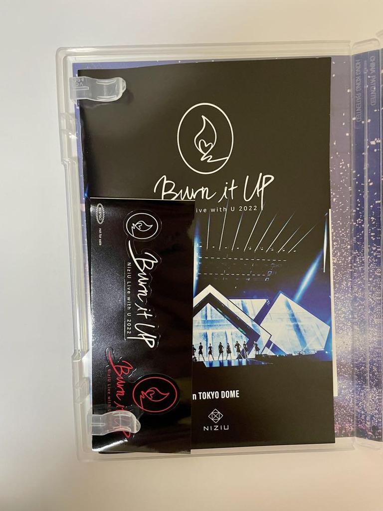 [USED] NiziU Burn It Up Blu-ray