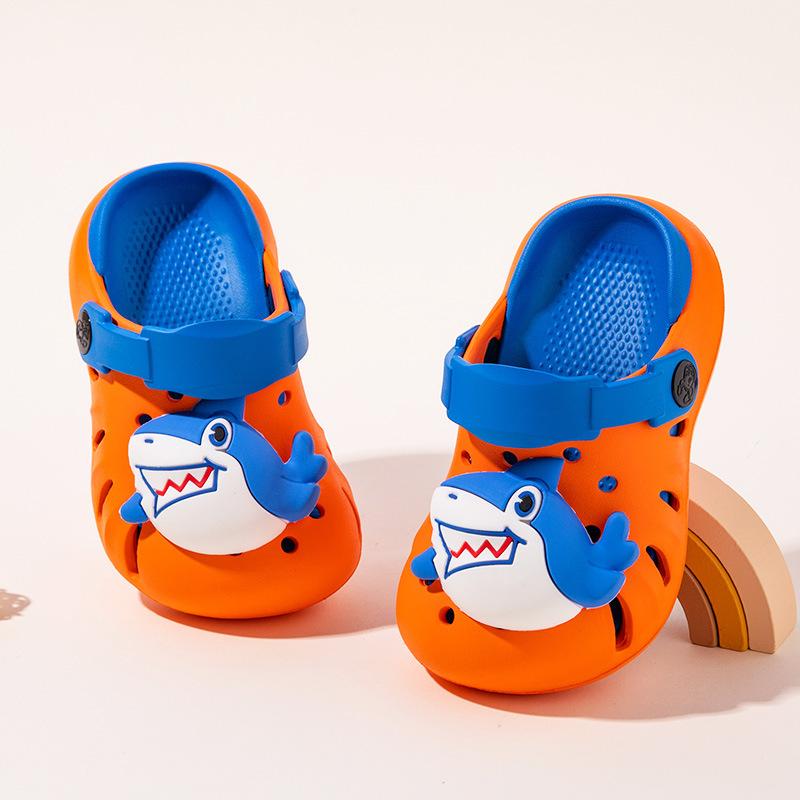 

Boy Cartoon Girl Soft-soled Indoor Shoes Soft-soled Slippers 210 синій