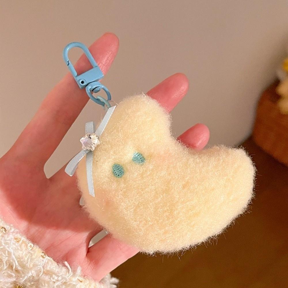 Graduation Gifts Small Moon Pendant Cartoon Star Moon Keychain Key Ring Bag Hanging Charms Girls