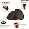 12PCS/Set Silicone Drinking Coasters Drink Coffee Cup Round Cup Mat With Holder Stand Jar Gripper Pads Tableware Accessories