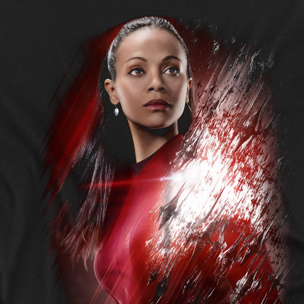 Star Trek Beyond Mens Uhura Poster T-Shirt