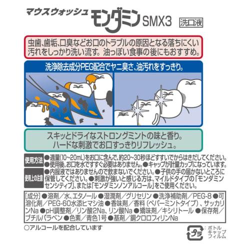 Earth Chemical Mouthwash Mondahmin Strong Mint 1080mL