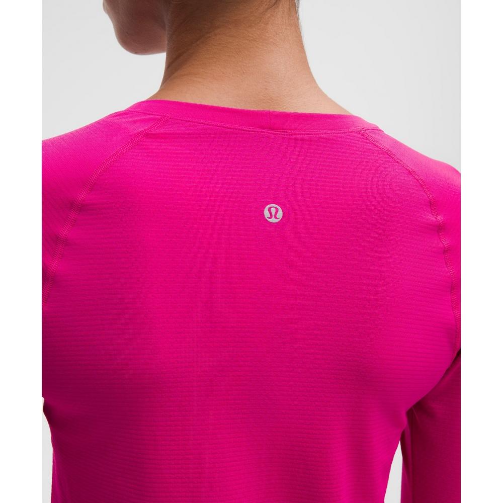 Lululemon Swiftly Tech Long Sleeve Shirt 2.0  Waist Length Jewelled Magenta Jewelled Magenta