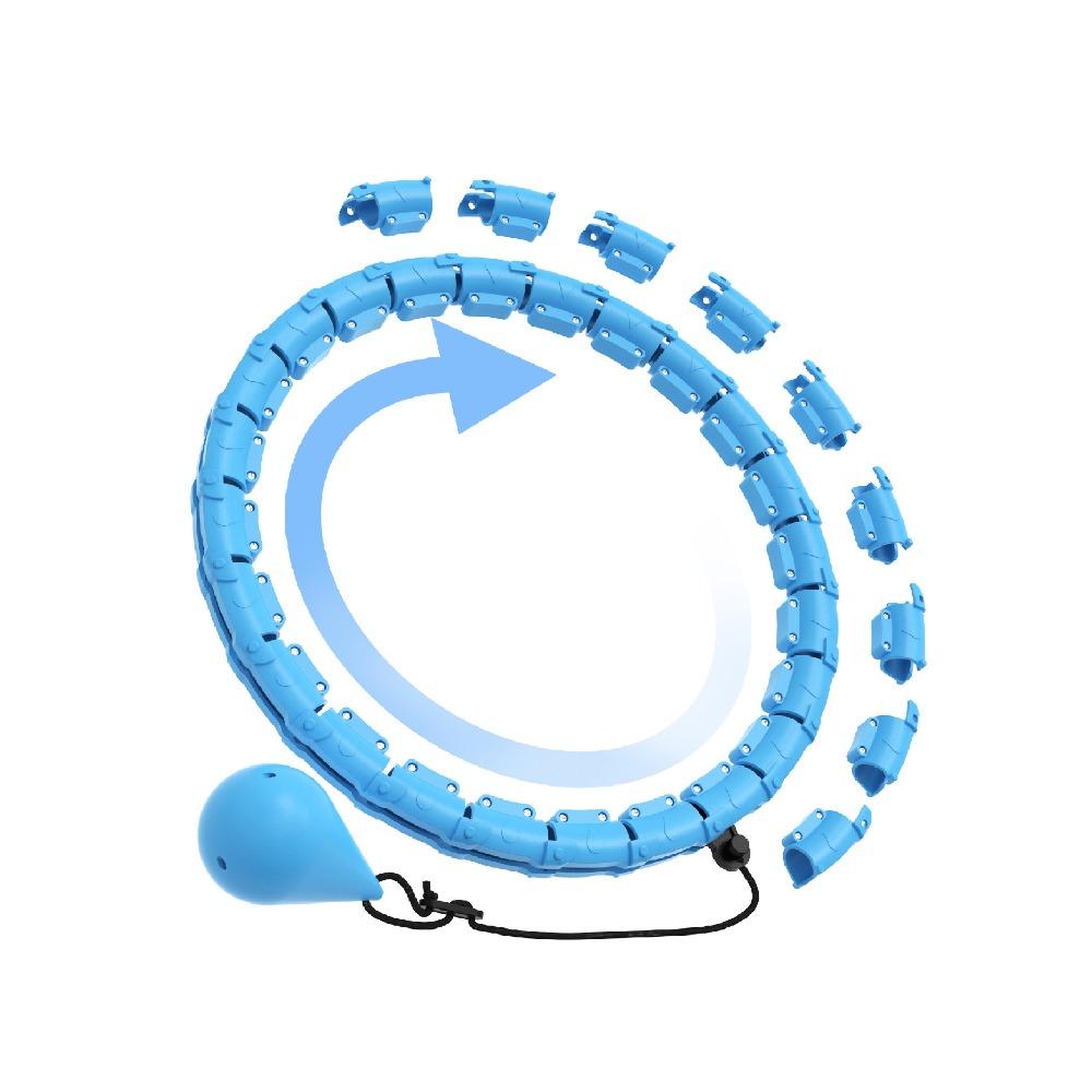 Detachable Fitness Hoop Adjustable Abdominal Workout Equipment  Adults Weight Loss
