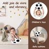 2Pcs Plush Soccer Pillow Soft Basketball Shaped Throw Pillow Cute Stuffed Home Decor Multipurpose Bed Cushion for Kids Room Sofa